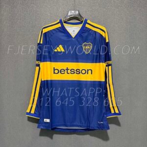Boca Juniors Home 26-27 Long Sleeves PLAYER Version